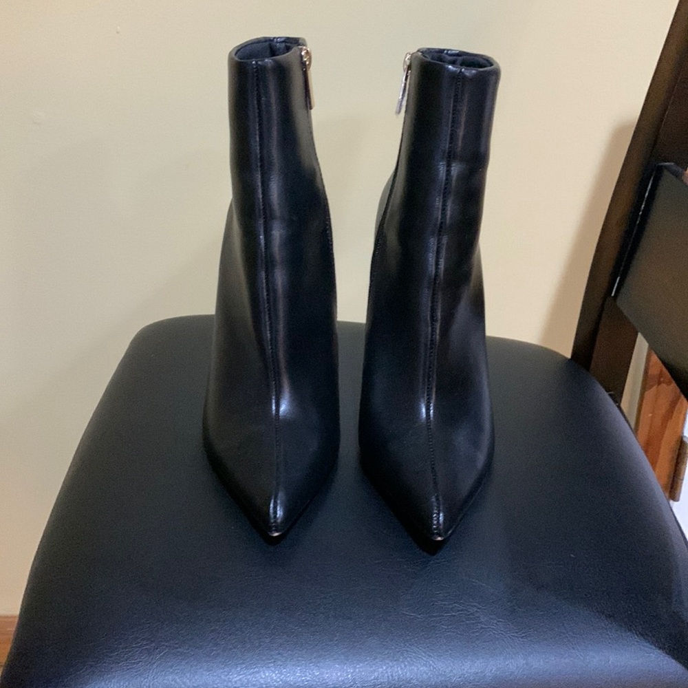 Black ankle boots